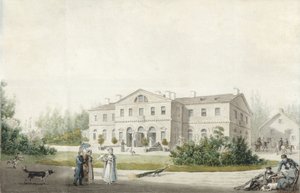 Das Herrenhaus Priyutino von Ivan Alexeyevich Ivanov