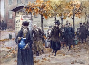 Petrograd ohne Wasser von Ivan Alexeyevich Vladimirov von Ivan Alexeyevich Vladimirov