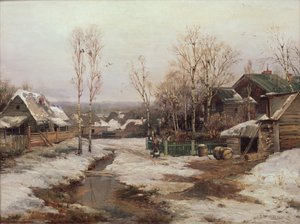 Frühling bei St. Petersburg, 1896
