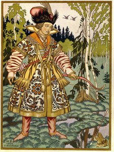 Der Prinz Iwan und die Froschprinzessin von Ivan Yakovlevich Bilibin