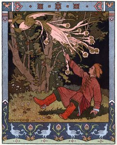 Zarewitsch Iwan, der Feuervogel und der Graue Wolf, um 1899
