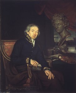 Porträt des Künstlers Dimitri Levitsky 1735-1822, 1812