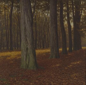 Waldlandschaft von Ivan Fedorovich Choultse