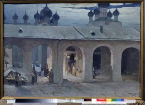 Handelsgalerie im Kreml von Rostow von Ivan Kalmykov