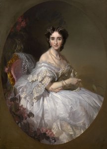 Porträt von Anastasia Ushakova, geb. Koni 1824-1902