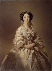 Porträt von Maria Alexandrowna 1824-1880, Kaiserin von Russland von Ivan Kosmich Makarov