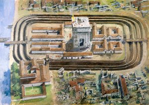 Richborough Römisches Fort von Ivan Lapper