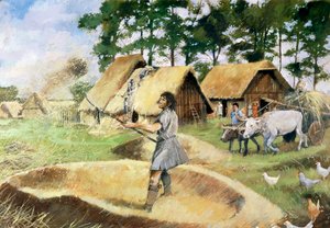 Römische Landwirtschaft, ca. 3. Jahrhundert, 1990-2010