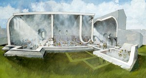 Das Badehaus in der römischen Stadt Wroxeter, 2. Jahrhundert, ca. 1990-2010 von Ivan Lapper