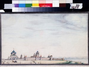 Ansicht des Rostow-Kremls von Ivan Mikhaylovich Belogonov