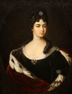 Porträt der Gräfin Smaragda Maria Cantemir, Ende der 1710er-Anfang der 1720er Jahre
