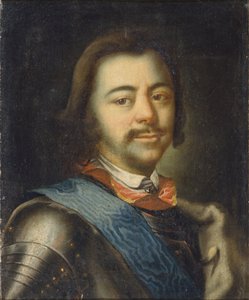 Porträt von Kaiser Peter I. der Große 1672-1725, frühes 18. Jahrhundert