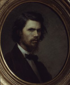 Selbstporträt von Ivan Nikolaevich Kramskoy