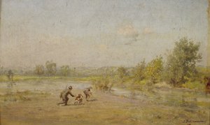 Die Jäger von Ivan Pavlovich Pokhitonov