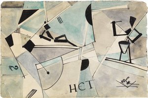 Ohne Titel von Ivan Vassilyevich Klyun