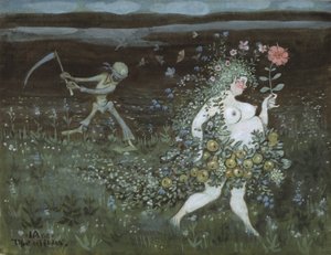 Leben und Tod, 1905 von Ivar Axel Henrick Arosenius