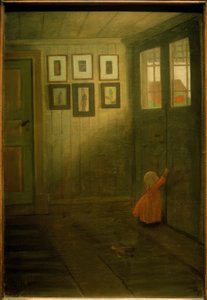 Das Mädchen an der Tür von Ivar Axel Henrik Arosenius