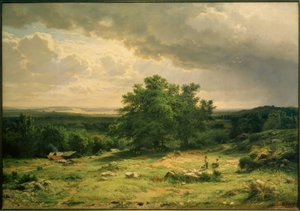 Blick in die Umgebung Düsseldorfs