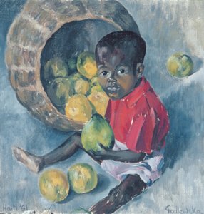 Fito, Zwillingssohn von Abel, Haiti, 1961 von Izabella Godlewska de Aranda