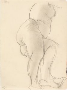 Weibliches Modell, liegend von J.A. Jerichau