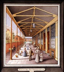 Teil der alten Markthalle von J.A. Probert