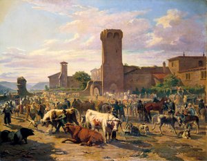Viehmarkt in L