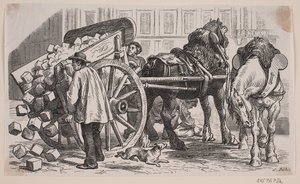 Arbeitskarren in Paris