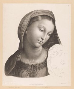 Maria mit Kind von J.F. Cazenave
