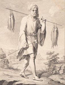 Ein arabischer Fischer von J.F. Clemens