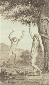 Illustration zu Ewalds "Adam und Eva". III von J.F. Clemens