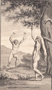 Illustration zu Ewalds "Adam und Eva". III von J.F. Clemens