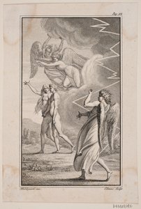 Illustration zu Johannes Ewalds "Adam und Eva" V
