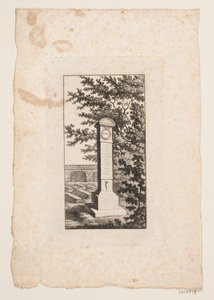 Gedenkstätte für den Autor Hans Vilhelm Riber von J.F. Clemens