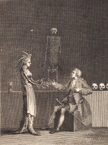 Niels Klim im Anatomiekammer von J.F. Clemens