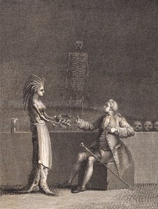 Niels Klim im Anatomiekammer von J.F. Clemens