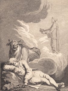 Niels Klim glaubt, den Küster in der Kirche von Fane zu hören. I
