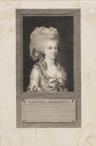 Porträt von Prinzessin Louisa Augusta