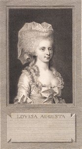 Porträt von Prinzessin Louise Augusta