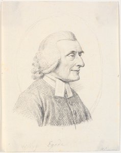 Porträt des Priesters Paul Egede (1709-89) von J.F. Clemens