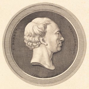 Reliefmedaillon mit Porträt von Bonnet