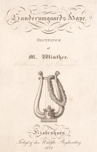 Sanderumgaards Garten. Dichtungen von M. Winther von J.F. Clemens