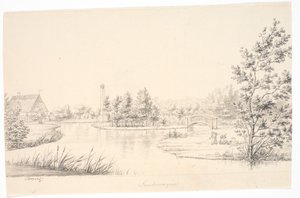 Sanderumgaards Garten XII von J.F. Clemens
