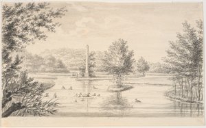 Sanderumgaards Garten XI von J.F. Clemens