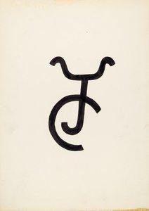 Viehbrand, ca. 1936 von J.Henry Marley