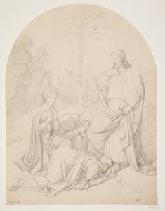 Der auferstandene Christus erscheint den Frauen von J.L. Lund