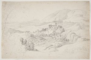Olevano Romano. Sabinergebirge