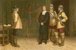 James Durham vor Oliver Cromwell gebracht von J.M.L. Ralston