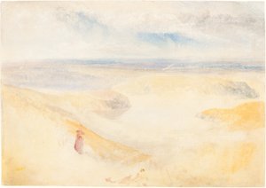 Ein Fluss in Yorkshire von Joseph Mallord William Turner