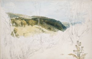 Entfernter Blick auf Lowther Castle Park Szene, 1809