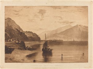 Inverary Pier, veröffentlicht 1811 von Joseph Mallord William Turner